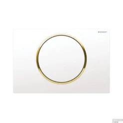 Bedieningsplaat Geberit Sigma 10 Wit Met Goud -Baden Luxe Verkoop drukplaat sigma 10 wit met goud 115758kk5 shop