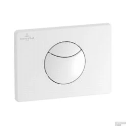 Villeroy & Boch Viconnect 2-knops Bedieningsplaat 20,5x14,5 Cm. Wit