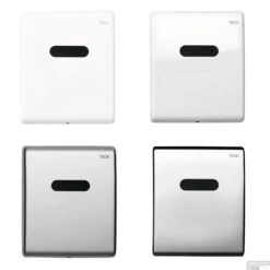 Urinoir Set Salenzi Hung Achterinlaat Mat Wit Met TECE Drukplaat Elektronisch Adaptor 14 Urinoir Set Salenzi Hung Achterinlaat Mat Wit Met TECE Drukplaat Elektronisch Adaptor -Baden Luxe Verkoop drukplaten tece elektronisch 2