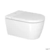 Duravit Douche WC SensoWash Starck F Plus Compact Met Compleet Pack Wandcloset 37.8x57.5 Cm Duroplast Wit