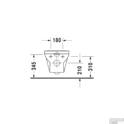 Duravit DuraStyle Basic Wandcloset Diepspoel 36.5x54x35 Cm Keramiek Glanzend Wit -Baden Luxe Verkoop duravit durastyle basic wandcloset diepspoel 36.5x54x35 cm keramiek glanzend wit tech3