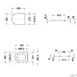 Duravit ME By Starck Wandcloset Compact Pack Diepspoel En Softclose Closetzitting 37x48x39 Cm Keramiek En Duroplast Wit -Baden Luxe Verkoop duravit me by starck wandcloset compact pack diepspoel en softclose closetzitting 37x48x39 cm keramiek en duroplast wit tech
