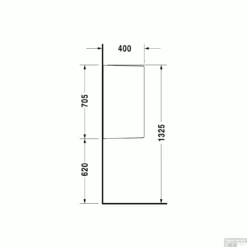 Duravit Starck 3 Urinoir Scheidingswand 8x40x70.5 Cm Keramiek Wit -Baden Luxe Verkoop duravit starck 3 urinoir scheidingswand 8x40x70.5 cm keramiek wit tech2