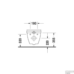 Duravit Starck 3 Wandcloset Pack Diepspoel En Softclose Closetzitting 36x54x40.5 Cm Keramiek En Duroplast Wit -Baden Luxe Verkoop duravit starck 3 wandcloset pack diepspoel en softclose closetzitting 37x54x40.5 cm keramiek wit tech3