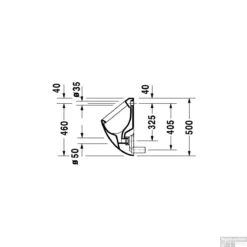 Duravit Universeel Fizz Urinoir 30.5x28.5x50 Cm Achter Inlaat Glanzend Keramiek Wit 6 Duravit Universeel Fizz Urinoir 30.5x28.5x50 Cm Achter Inlaat Glanzend Keramiek Wit -Baden Luxe Verkoop duravit universeel fizz urinoir 30.5x28.5x50 cm achter inlaat glanzend wit keramiek tech2