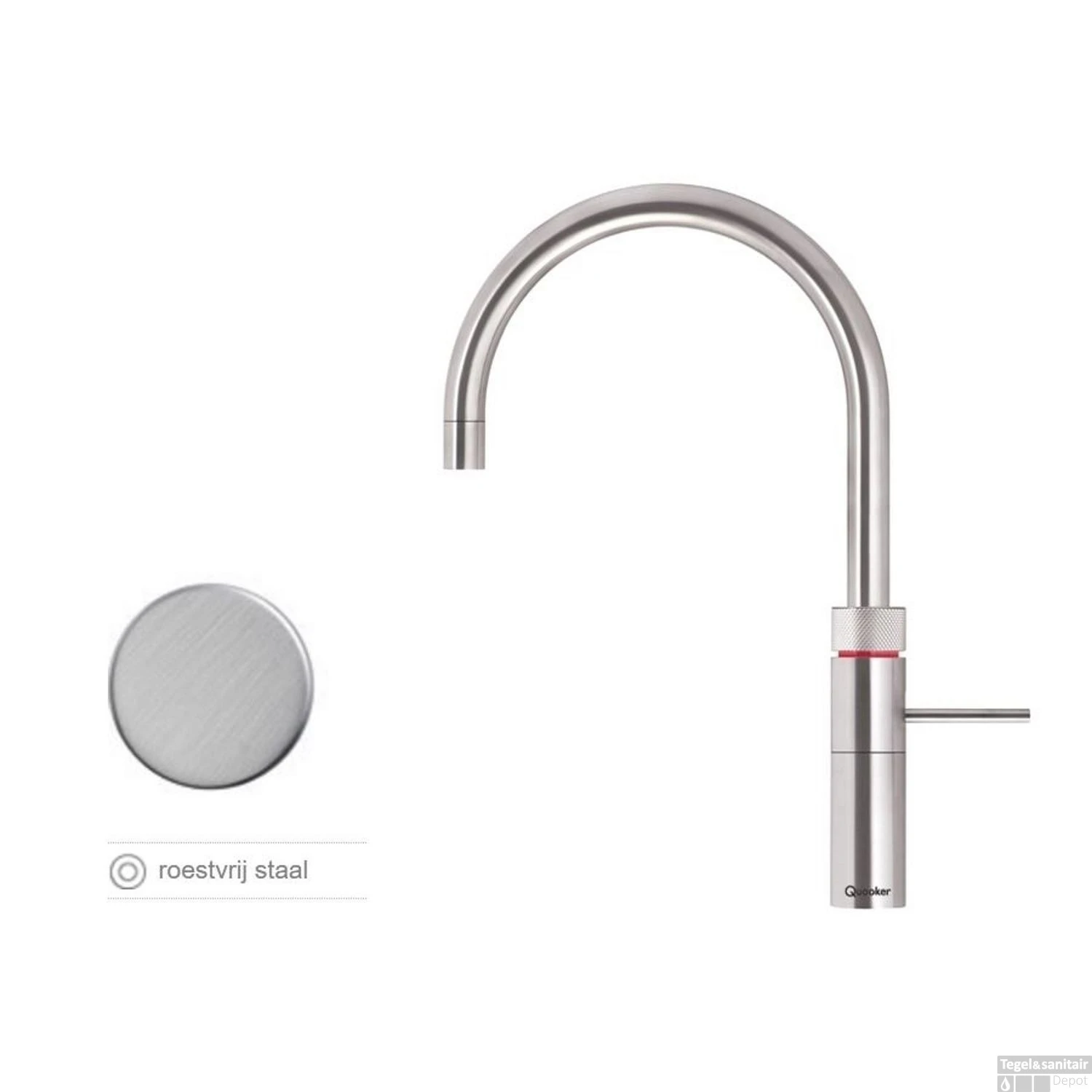 Quooker Fusion Round RVS Met Combi Boiler 2 Quooker Fusion Round RVS Met Combi Boiler - Afbeelding 2