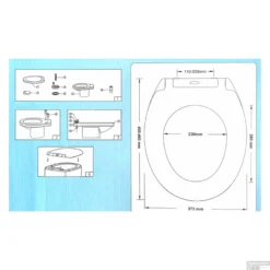 Toiletzitting Eisl Super Slim Softclose Quick Release RVS Scharnieren Donker Grijs -Baden Luxe Verkoop eisl super slim toiletzitting techjpg 1 1 1 1