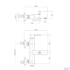 Opbouw Badkraan Sapho Espada Mengkraan 1-hendel Rechts Chroom -Baden Luxe Verkoop es10 opbouw badkraan sapho espada mengkraan 1 hendel rechts chroom 2