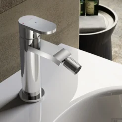 Bidetmengkraan Hotbath Friendo 1-hendel 14.5 Cm Chroom