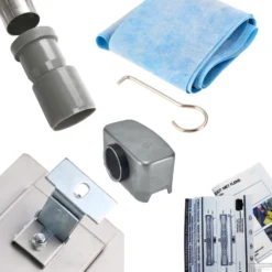 Mat Antraciete RVS Douchegoot Flens Met Uitneembaar Sifon 110x7cm 6,7cm Diep MAT ANTRACIET ROOSTER -Baden Luxe Verkoop flens design rooster mat antraciet 4 4