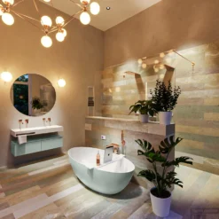 FLOAT Vrijstaand Bad 170x80cm Kleur Greey / Talc -Baden Luxe Verkoop float 2 00005