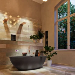 FLOAT Vrijstaand Bad 170x80cm Kleur Dark Grey / Dark Grey -Baden Luxe Verkoop float 3 00022