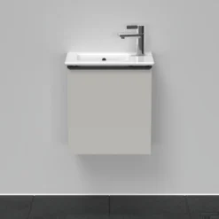 Fonteinkast Duravit D-Neo Wand 410x274x440 Mm Links Mat Betongrijs -Baden Luxe Verkoop fonteinkast duravit d neo wand 410x274x440 mm links mat betongrijs 3