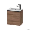 Fonteinkast Duravit D-Neo Wand 410x274x440 Mm Links Mat Noten
