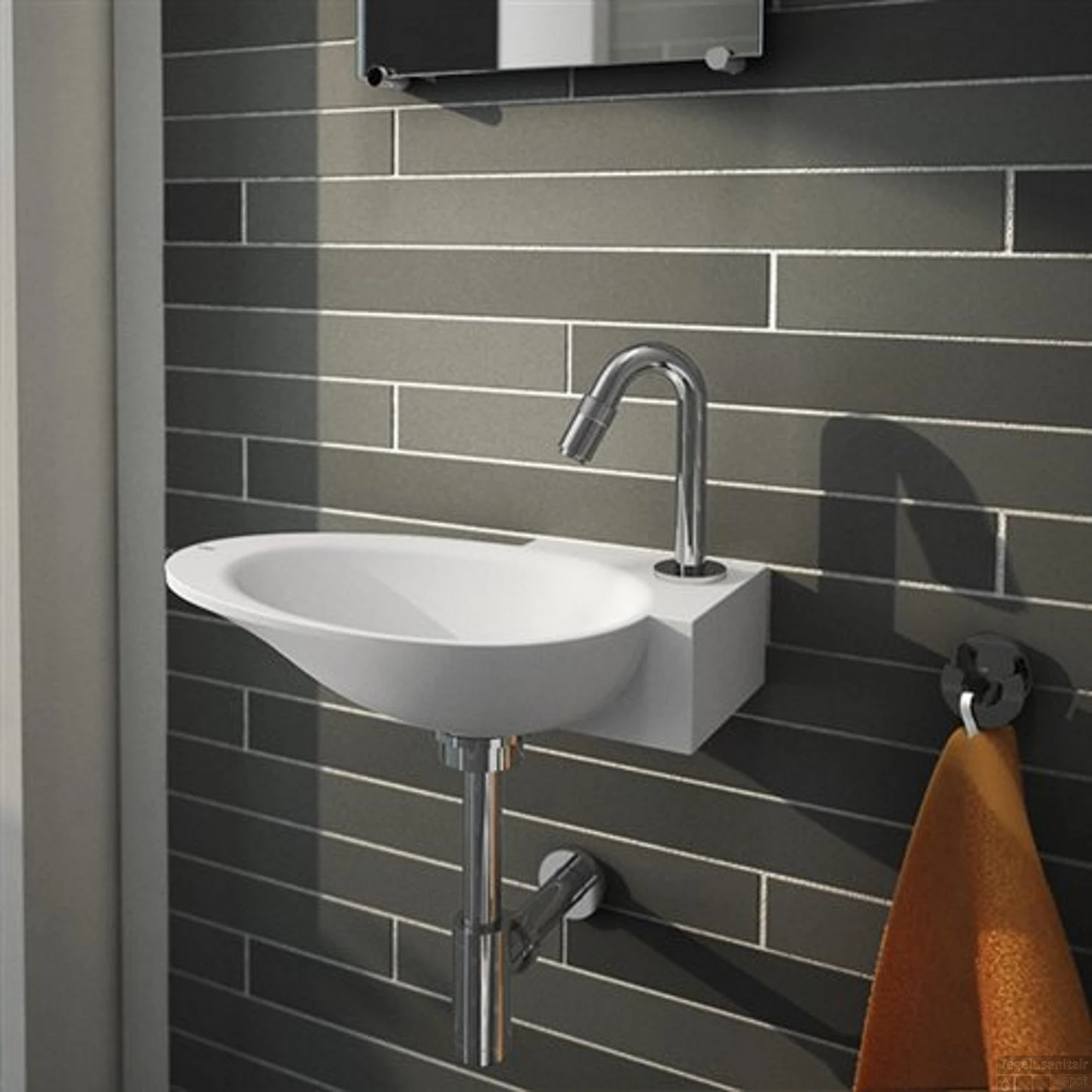 Fonteinkraan Clou Freddo 9 8.4x15.5cm Chroom 4 Fonteinkraan Clou Freddo 9 8.4x15.5cm Chroom - Afbeelding 4