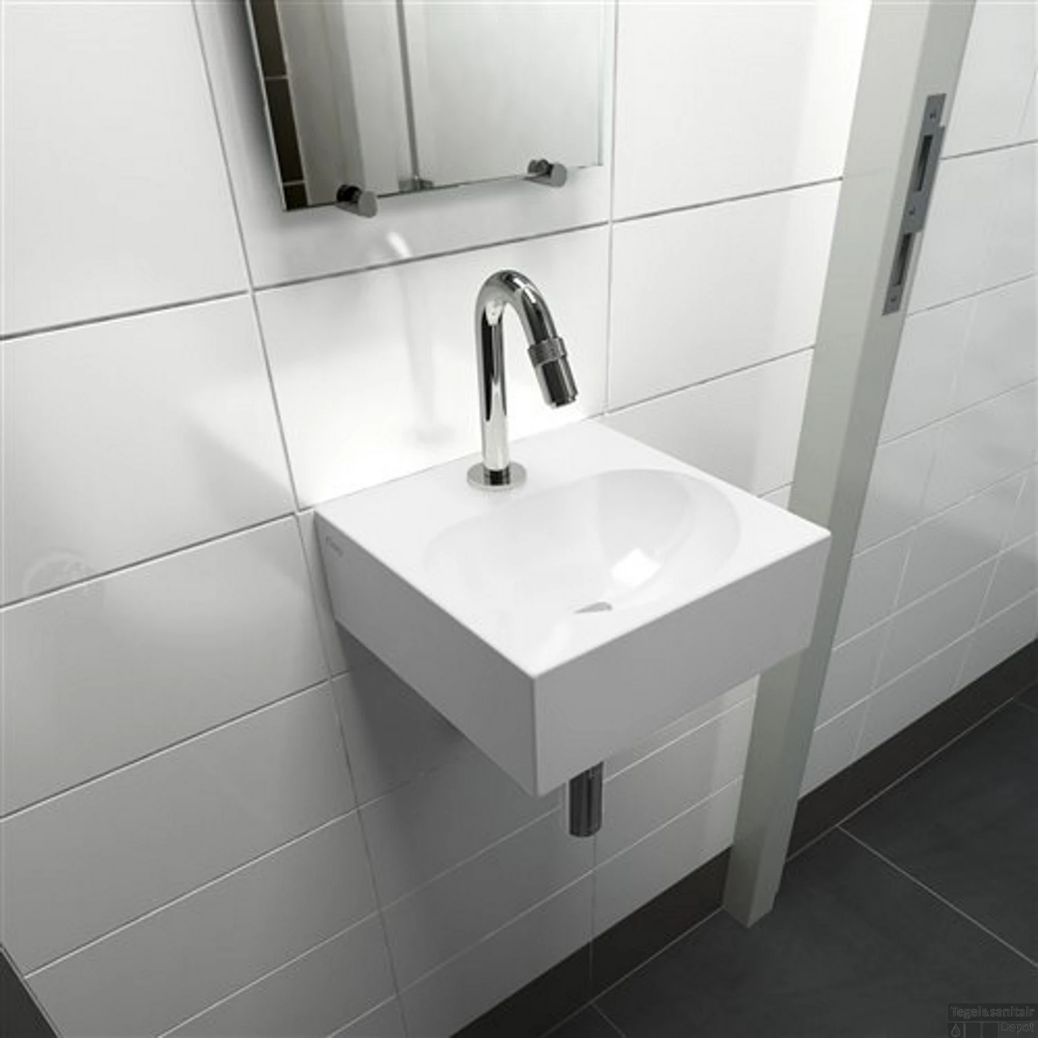 Fonteinkraan Clou Freddo 9 8.4x15.5cm Chroom 2 Fonteinkraan Clou Freddo 9 8.4x15.5cm Chroom - Afbeelding 2