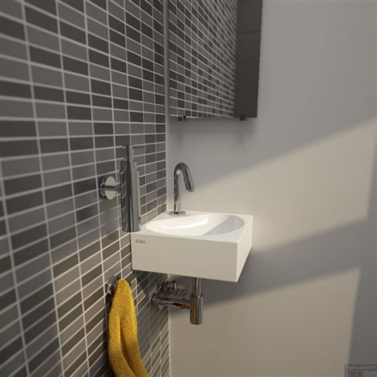 Fonteinkraan Clou Freddo 9 8.4x15.5cm Chroom 5 Fonteinkraan Clou Freddo 9 8.4x15.5cm Chroom - Afbeelding 5