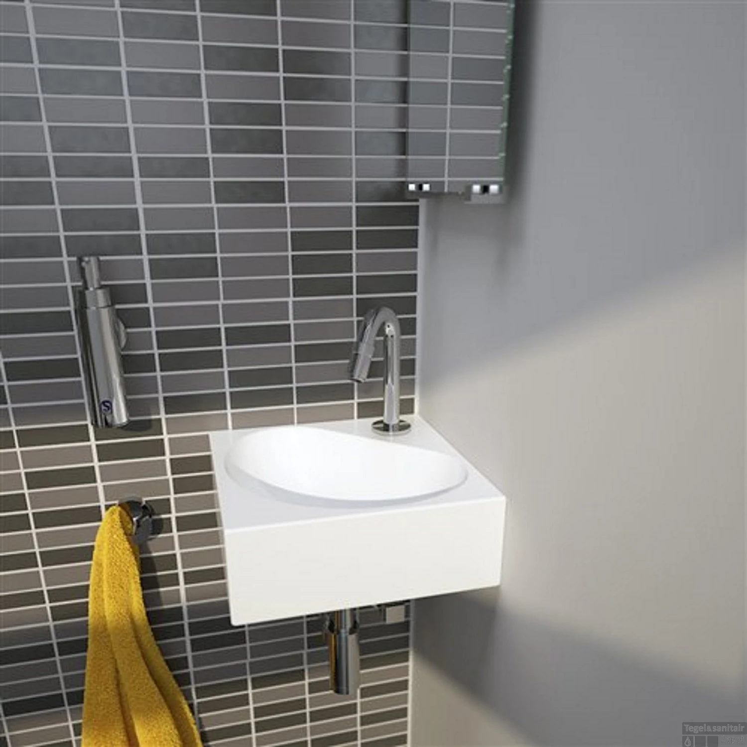 Fonteinkraan Clou Freddo 9 8.4x15.5cm Chroom 6 Fonteinkraan Clou Freddo 9 8.4x15.5cm Chroom - Afbeelding 6