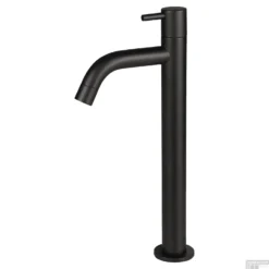 Fonteinkraan Differnz Mix Gebogen Hoog 28.5 Cm Mat Zwart