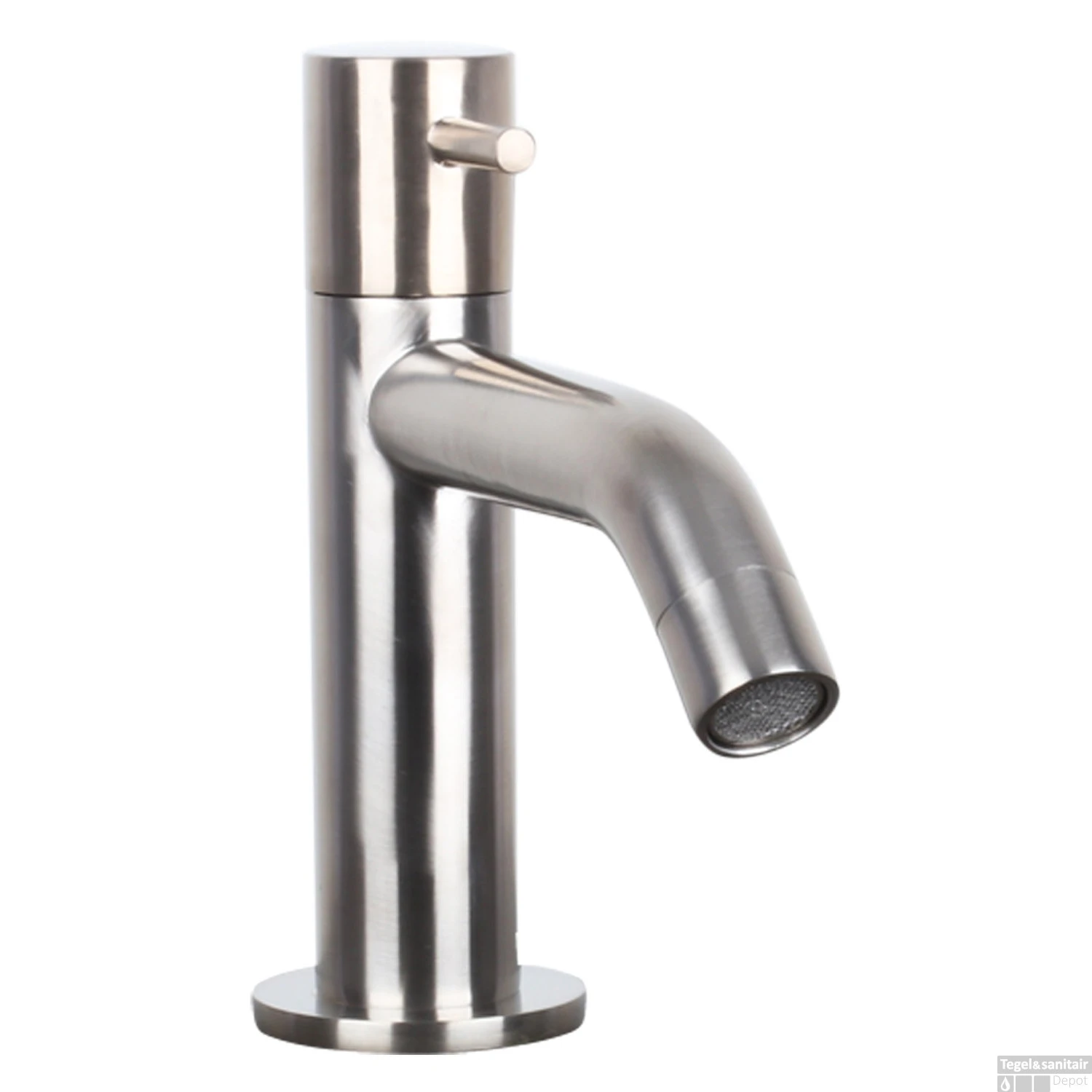 Fonteinkraan Differnz Mix Gebogen Mat Chroom 2 Fonteinkraan Differnz Mix Gebogen Mat Chroom - Afbeelding 2