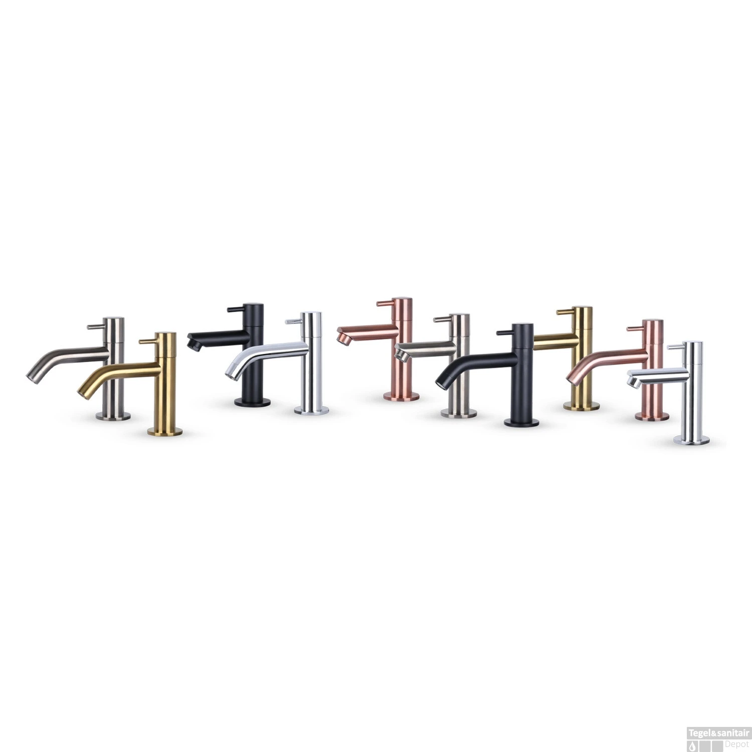 Fonteinkraan Differnz Mix Gebogen Mat Chroom 4 Fonteinkraan Differnz Mix Gebogen Mat Chroom - Afbeelding 4