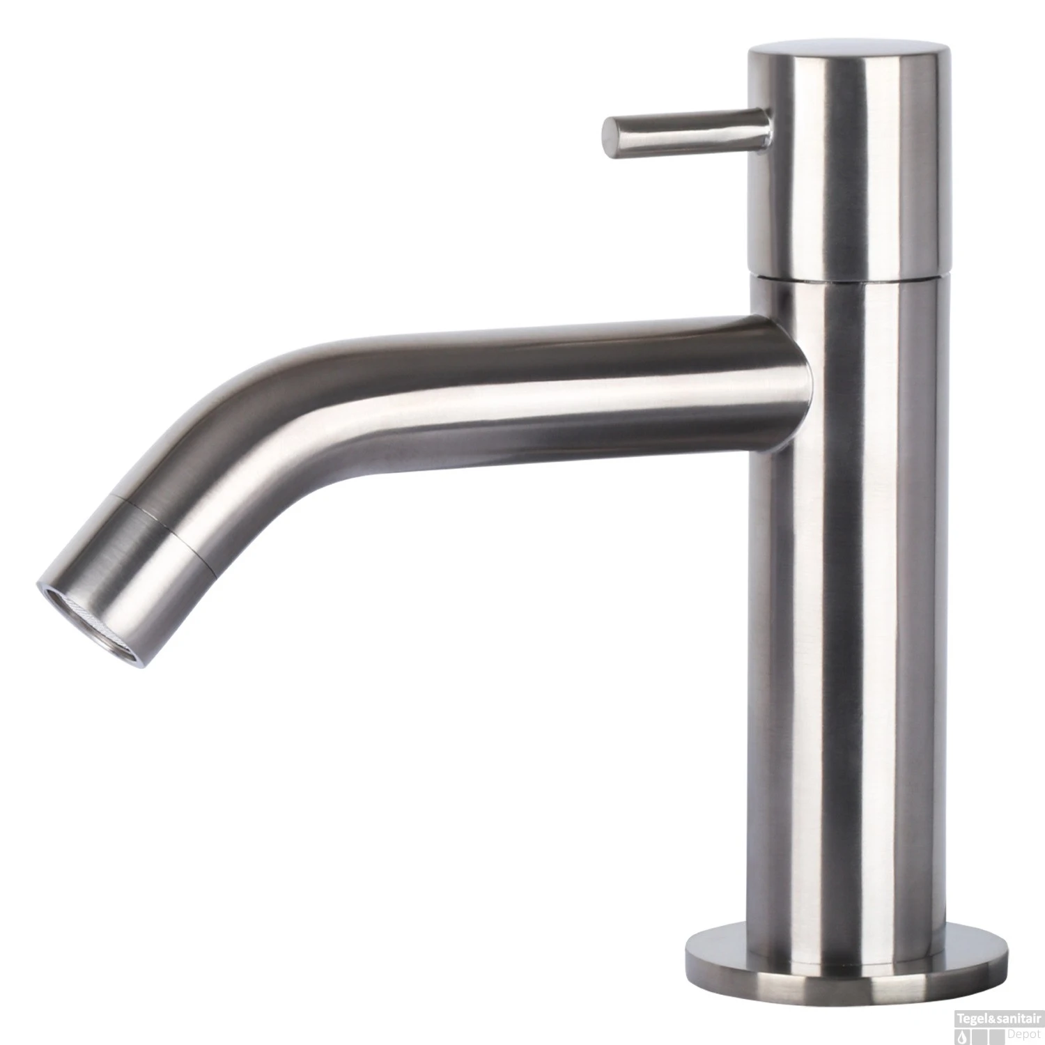 Fonteinkraan Differnz Mix Gebogen Mat Chroom 1 Fonteinkraan Differnz Mix Gebogen Mat Chroom