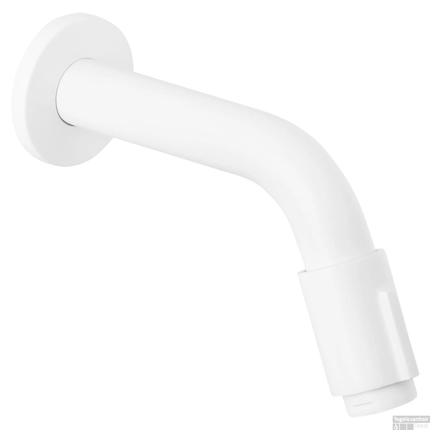 Fonteinkraan Differnz Mix Inbouw 11 Cm Mat Wit