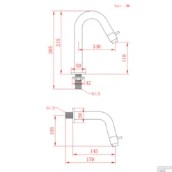 Fonteinkraan Gebogen Boss & Wessing Exclusive RVS -Baden Luxe Verkoop fonteinkraan gebogen boss wessing exclusive rvs tec