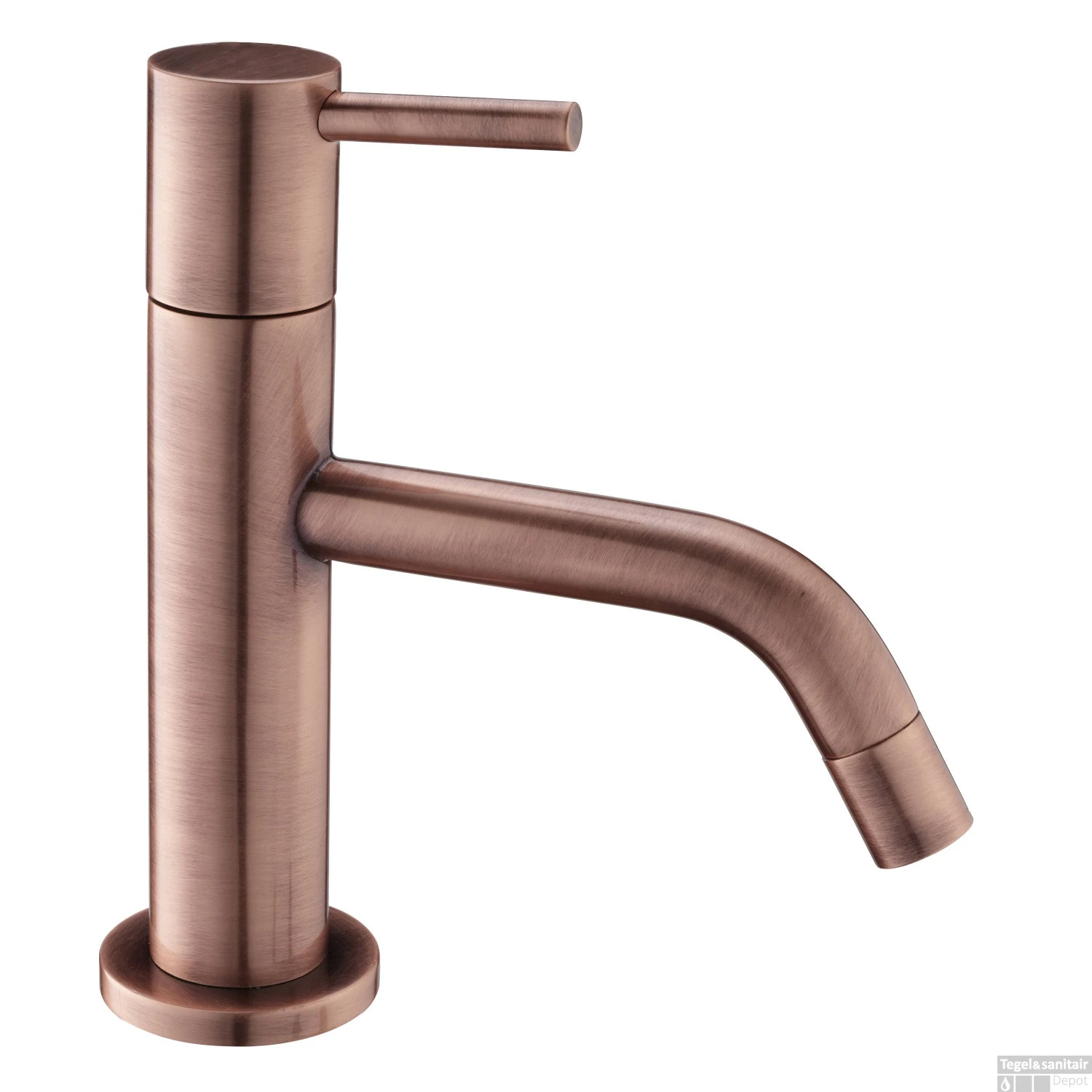 Fonteinkraan Opbouw Salenzi Giro Recht Gegalvaniseerd Geborsteld Koper 1 Fonteinkraan Opbouw Salenzi Giro Recht Gegalvaniseerd Geborsteld Koper