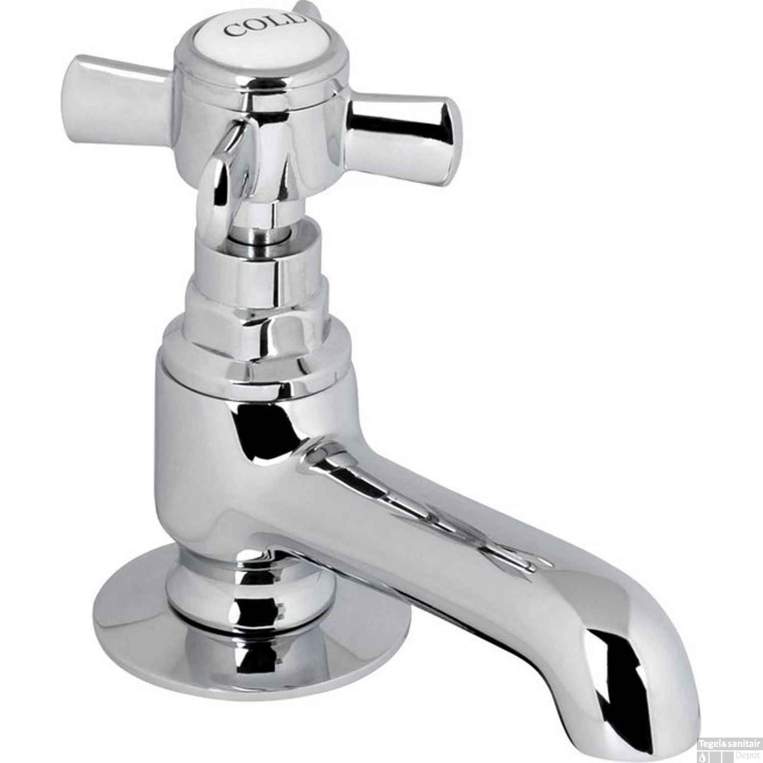 Fonteinkraan Plieger James Met Kruisgreep Chroom 1 Fonteinkraan Plieger James Met Kruisgreep Chroom