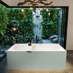 FREEZE Vrijstaand Bad 180x85cm Kleur Greey / Talc -Baden Luxe Verkoop freeze 2 00005