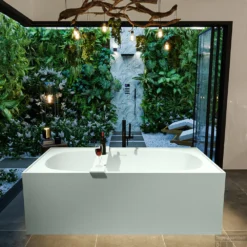 FREEZE Vrijstaand Bad 180x85cm Kleur Greey / Greey -Baden Luxe Verkoop freeze 2 00018