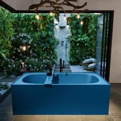 FREEZE Vrijstaand Bad 180x85cm Kleur Jeans / Jeans -Baden Luxe Verkoop freeze 2 00026