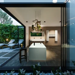 FREEZE Vrijstaand Bad 180x85cm Kleur Greey / Greey -Baden Luxe Verkoop freeze 3 00018