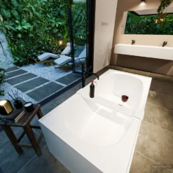 FREEZE Vrijstaand Bad 180x85cm Kleur Talc / Talc -Baden Luxe Verkoop freeze 4 00002