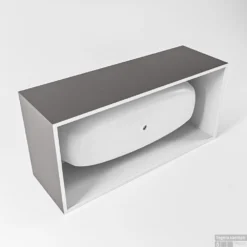 FREEZE Vrijstaand Bad 180x85cm Kleur Dark Grey / Talc -Baden Luxe Verkoop freeze google 2 00009