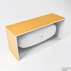 FREEZE Vrijstaand Bad 180x85cm Kleur Ocher / Talc -Baden Luxe Verkoop freeze google 2 00014