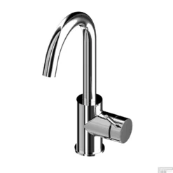 Wastafelmengkraan Lagoo Garda Opbouw Hoog Met Draaibare Uitloop Messing Chroom