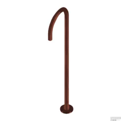 Vrijstaande Baduitloop Lagoo Garda Inbouw Messing Geborsteld Koper PVD