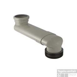 Sprongbocht Wiesbaden 72mm ⌀ 9/11 Verstelbaar 14.5 - 34.5cm -Baden Luxe Verkoop geberit sprongbocht buisdikte 72mm 90 110mm verstelbaar 14 5cm 34 5cm detail
