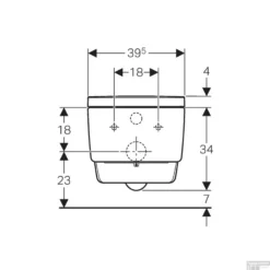 Douchewc Geberit Aquaclean Mera Comfort Met Geurafzuiging Warme Luchtdroging En Ladydouche Met Softclose En Deksel Chroom -Baden Luxe Verkoop geberit aquaclean mera comfort wandcloset douche wc chroom tech