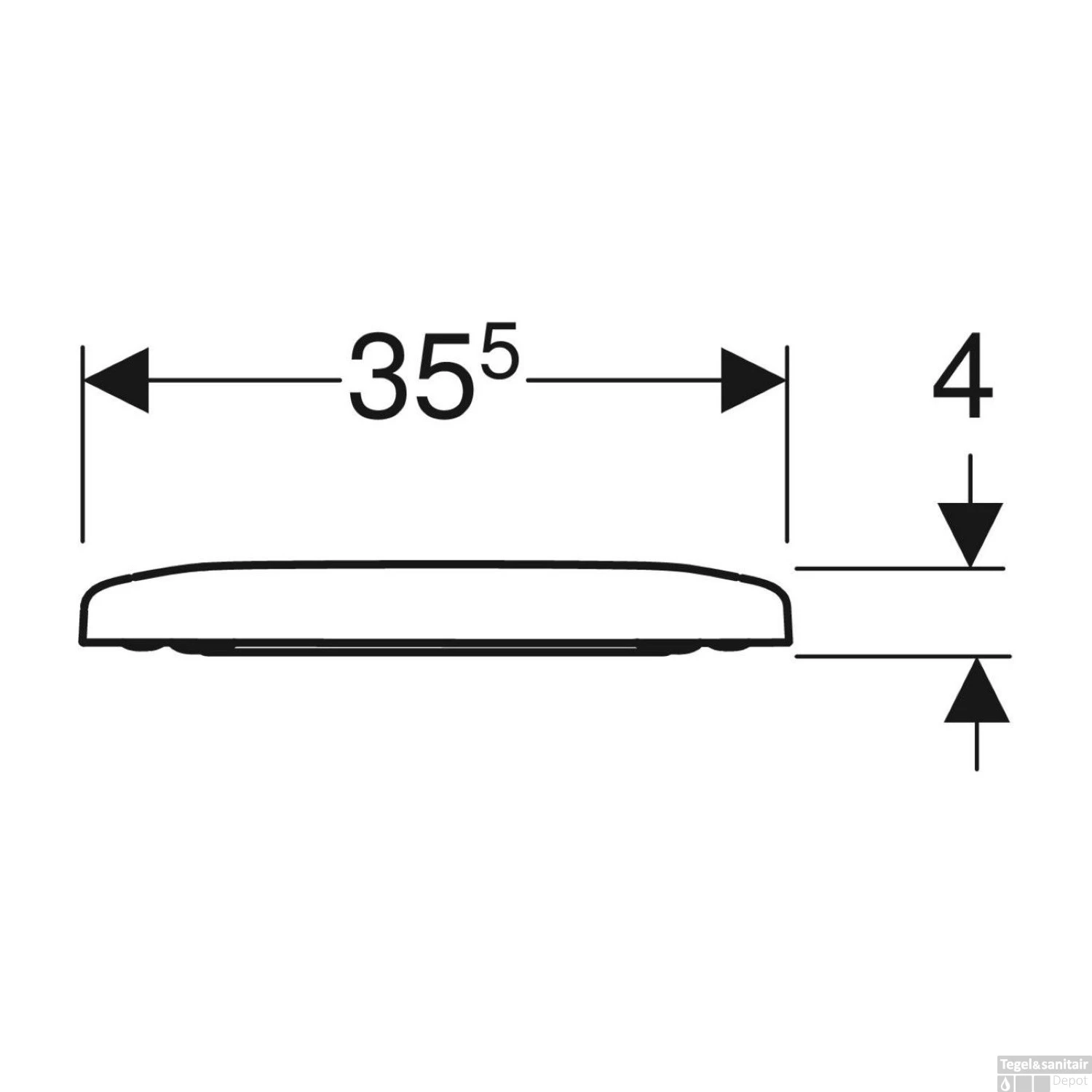 Geberit Econ Closetzitting Met Deksel Wit 4 Geberit Econ Closetzitting Met Deksel Wit - Afbeelding 4