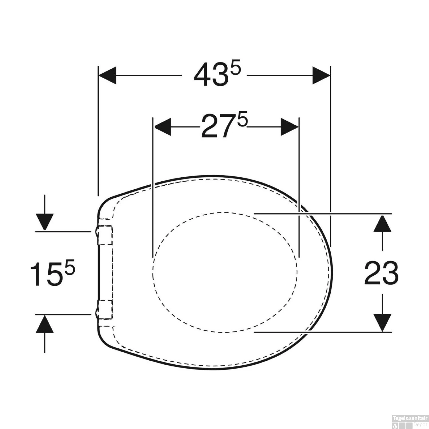 Geberit Econ Closetzitting Met Deksel Wit 2 Geberit Econ Closetzitting Met Deksel Wit - Afbeelding 2