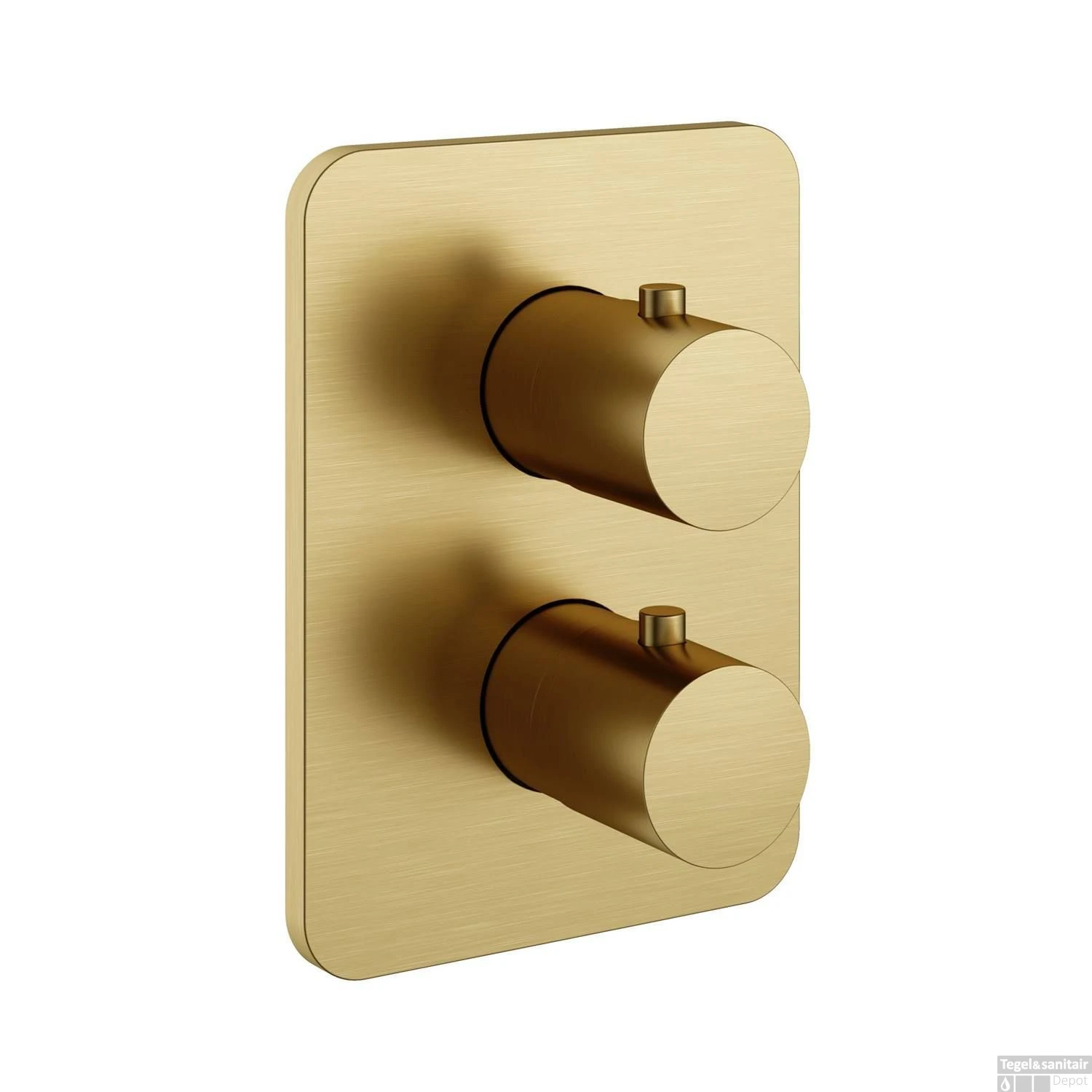 Douchethermostaat Hotbath Gal Inbouw 2-weg Omstel Geborsteld Messing PVD (excl. Inbouwdeel) 1 Douchethermostaat Hotbath Gal Inbouw 2-weg Omstel Geborsteld Messing PVD (excl. Inbouwdeel)