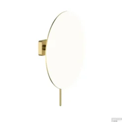 Vergrotingsspiegel Hotbath Gal Wandmontage 20 Cm Geborsteld Messing PVD