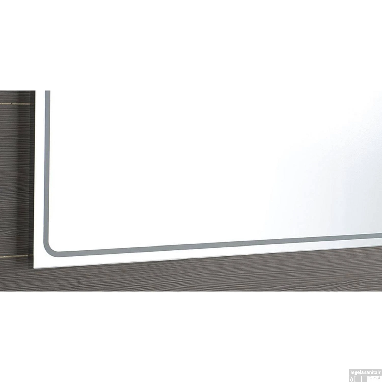 Badkamerspiegel Sapho Gemini II 100x70 Cm LED-Strips 3 Badkamerspiegel Sapho Gemini II 100x70 Cm LED-Strips - Afbeelding 3