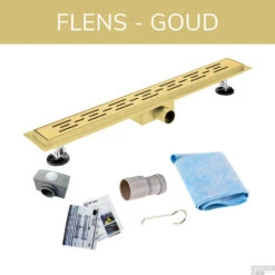 Douchegoot Boss & Wessing Colorato Compleet Goud (Alle Maten)