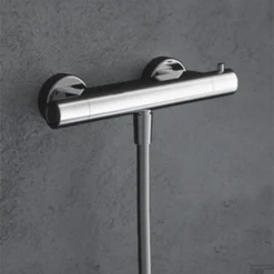 Douchethermostaat Hotbath Gringo Onderaansluiting 2-knop Chroom