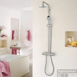 Grohe Tempesta New Cosmopolitan Doucheset Met Thermostaat Chroom -Baden Luxe Verkoop grohe tempesta new cosmopolitan doucheset met hoofddouche 16 cm chroom 27922000 showmodel3
