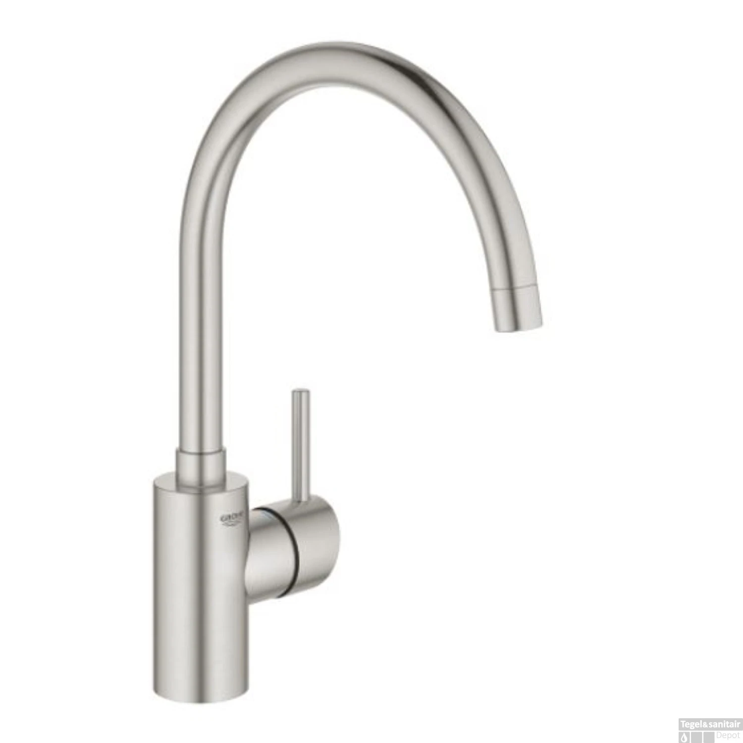 Grohe Concetto Keukenmengkraan Met Hoge Uitloop Chroom 1 Grohe Concetto Keukenmengkraan Met Hoge Uitloop Chroom